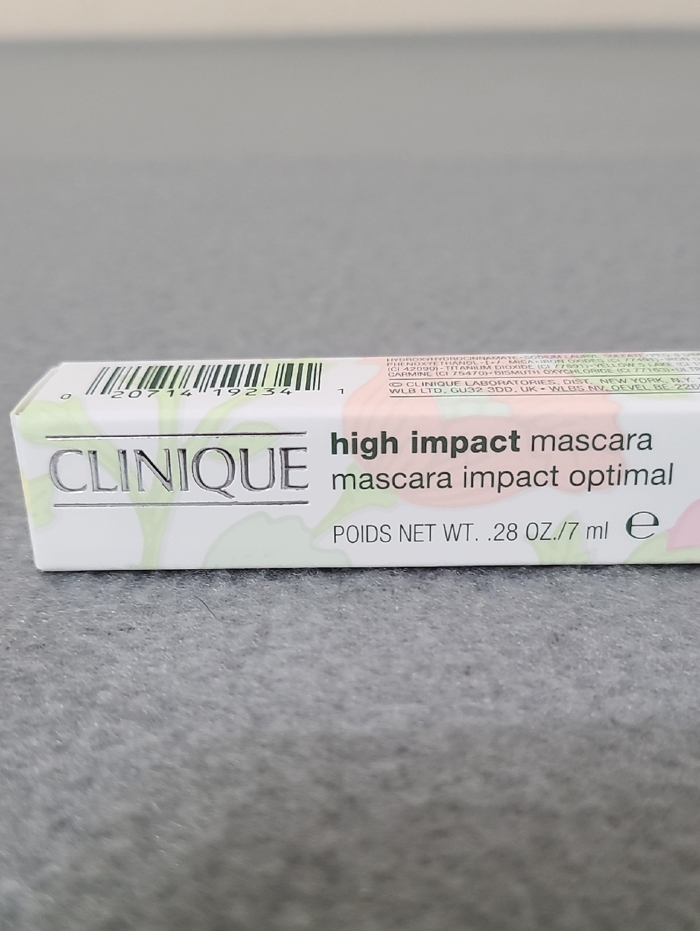 Clinique High Impact Mascara .28 fl oz / 7ml - "02 Black/Brown" NEW IN BOX